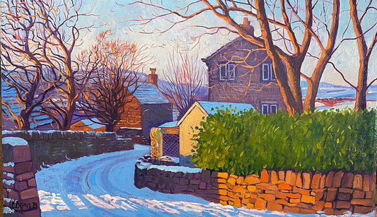 Driveway ~ Oils on Canvas 2024 ~ Free Shipping to UK Addresses